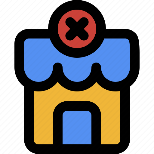 Warning, forbidden, prohibited, no, retail, market, store icon - Download on Iconfinder
