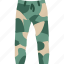 camouflage, clothes, pants 