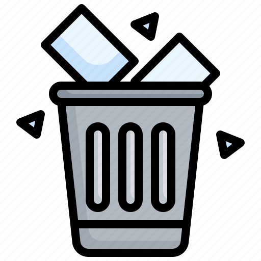 Bin, garbage, trash, can, paper icon - Download on Iconfinder