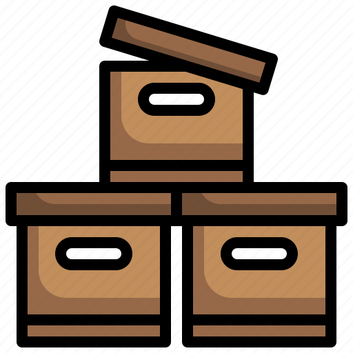 Box, cardboard, shipping, delivery icon - Download on Iconfinder