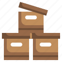box, cardboard, shipping, delivery