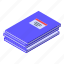 book, production, isometric 