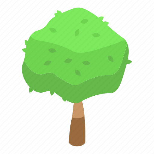 Tree, paper, isometric icon - Download on Iconfinder