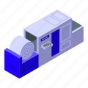paper, production, isometric