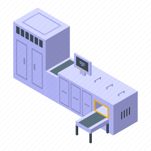 Paper, industry, isometric icon - Download on Iconfinder