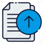 upload, document, file, folder, archive, questionnaire, submit 
