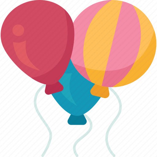 Balloons, party, carnival, celebration, decoration icon - Download on Iconfinder