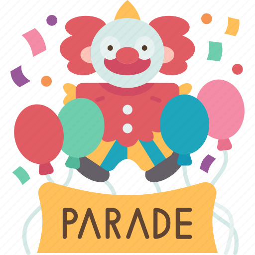 Parade, clown, carnival, festival, event icon - Download on Iconfinder