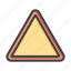triangle, shape, background, sign, direction 