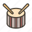 drum, music, instrument, celebration, audio 