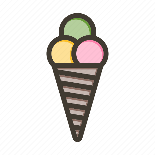Ice cream, dessert, sweet, food, cream icon - Download on Iconfinder