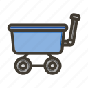 wagon, transport, vehicle, shipping, cart