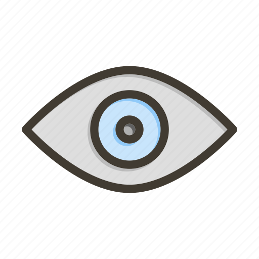 Eye, view, vision, look, search icon - Download on Iconfinder