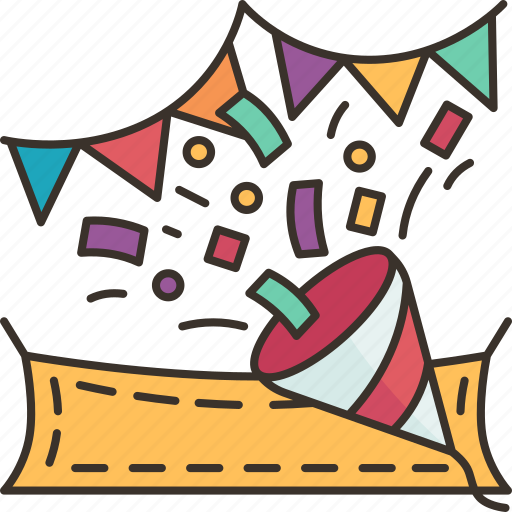 Celebration, confetti, party, carnival, happy icon - Download on Iconfinder