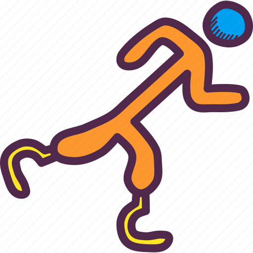Athletics, olympics, paralympic, paralympics, prosthetic, runner, running icon - Download on Iconfinder