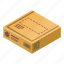 box, cardboard, carton, cartoon, delivery, isometric, package 
