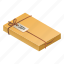 box, cartoon, delivery, isometric, package, packet, paper 