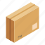 asp117, box, isometric, object, package, parcel, sealed 