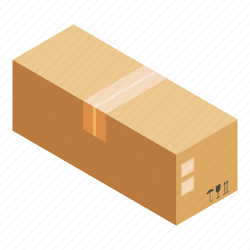 Asp117, box, carton, isometric, object, package, parcel icon - Download on Iconfinder