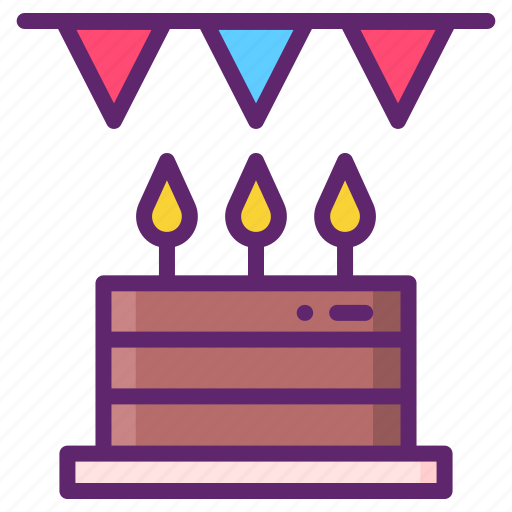 Birthday, party, cake icon - Download on Iconfinder