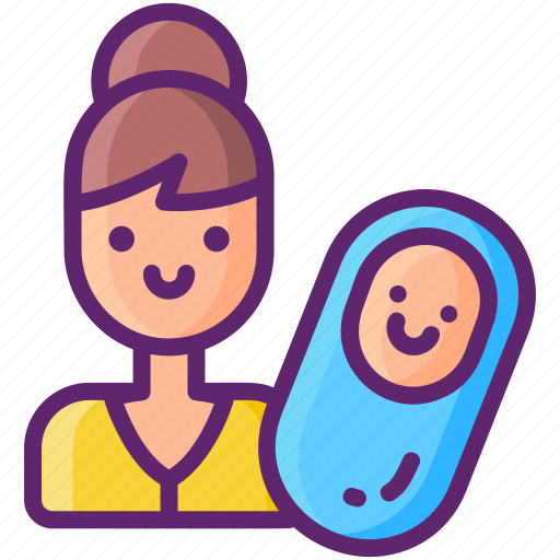 Mother, baby, woman icon - Download on Iconfinder