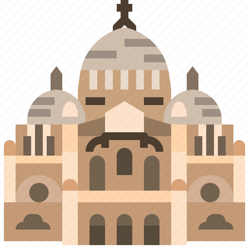 Basilica, catholic, church, france, paris, sacre icon - Download on Iconfinder