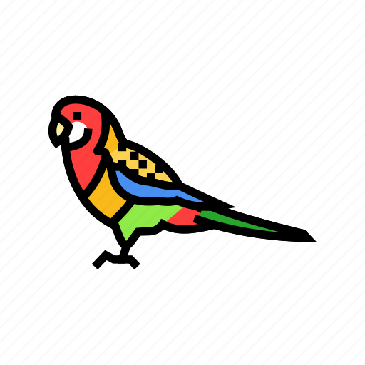 Eastern, rosella, parrot, bird, blue, animal icon - Download on Iconfinder