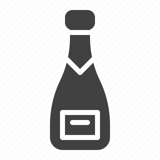 Bottle, champagne, cork, wine icon - Download on Iconfinder
