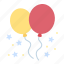 ballon, party, birthday 