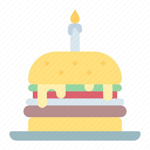 Party, hamburger, birthday, burger icon - Download on Iconfinder