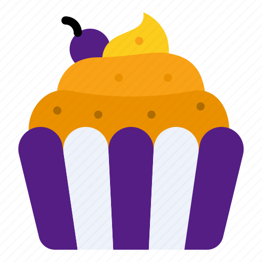 Cupcake, dessert, bakery, birthday, party, sweet, food icon - Download on Iconfinder