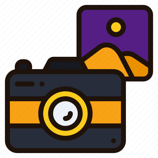 Photo, camera, photograph, picture, hobbies, digital icon - Download on Iconfinder