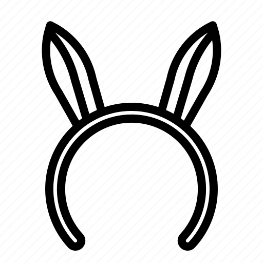 Bunny ears, bunny, ears, headband icon - Download on Iconfinder
