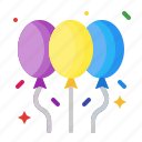 party, ballon, birthday, holiday