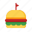 burger, cheeseburger, hamburger, fast food 