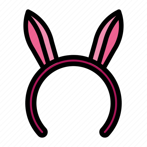 Bunny, head band, hairband, party icon - Download on Iconfinder