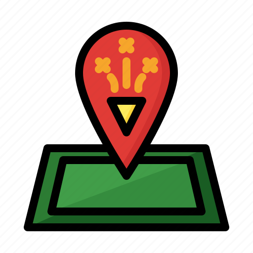 Location, party, marker, navigation icon - Download on Iconfinder