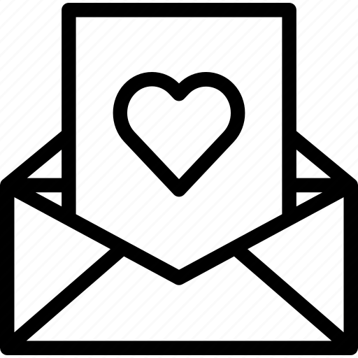 Valentines, letter, love, declaration icon - Download on Iconfinder