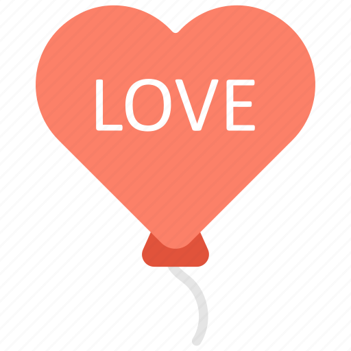 Balloon, heart, celebration, party, valentine icon - Download on Iconfinder