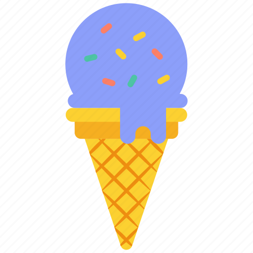 Creamy, cone, vanilla, chocolate, scoop icon - Download on Iconfinder