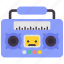 speaker, broadcasting, antenna, music, sound 