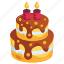 birthday cake, cake, dessert, sweet, birthday 