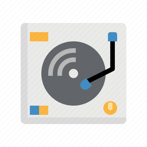 Disc, dj, jockey, music, musical, turntable icon - Download on Iconfinder