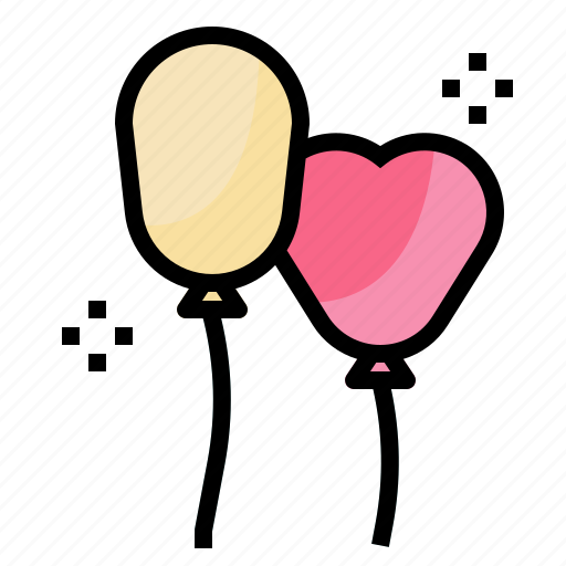 Balloons, birthday, celebration, decoration, party icon - Download on Iconfinder