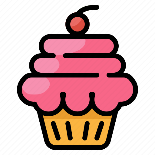 Baked, bakery, cupcake, dessert, muffin, sweet icon - Download on Iconfinder