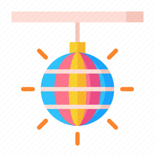 Ball, celebration, disco, event, happy, party icon - Download on Iconfinder