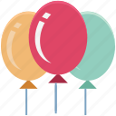 balloon, birthday balloon, decoration balloon, party balloon, party decorations 