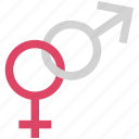 female gender, gender sign, gender symbols, heterosexual, male gender 