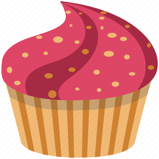 Bakery food, cupcake, dessert, fairy cake, muffin icon - Download on Iconfinder
