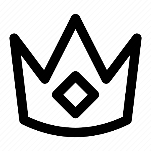 Crown, king, royal, queen, premium icon - Download on Iconfinder